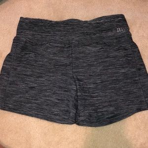 grey athletic justice shorts